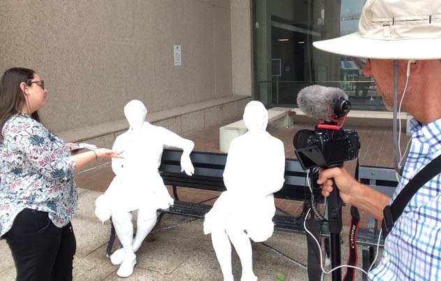 Interviewing the nameless public