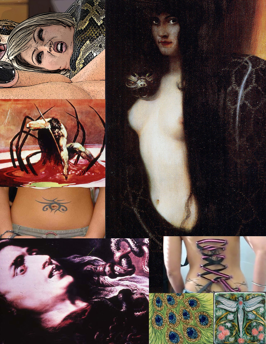 Ophidia picture collage
